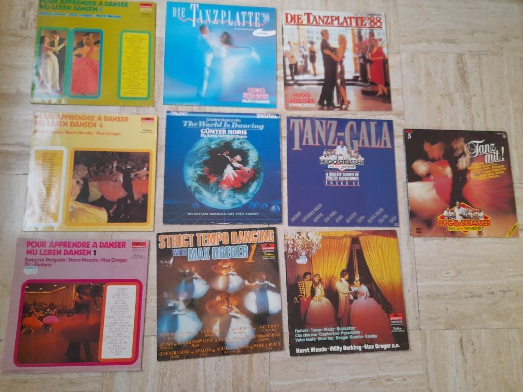 11 LP's salondansen, Ophalen of Verzenden, Gebruikt