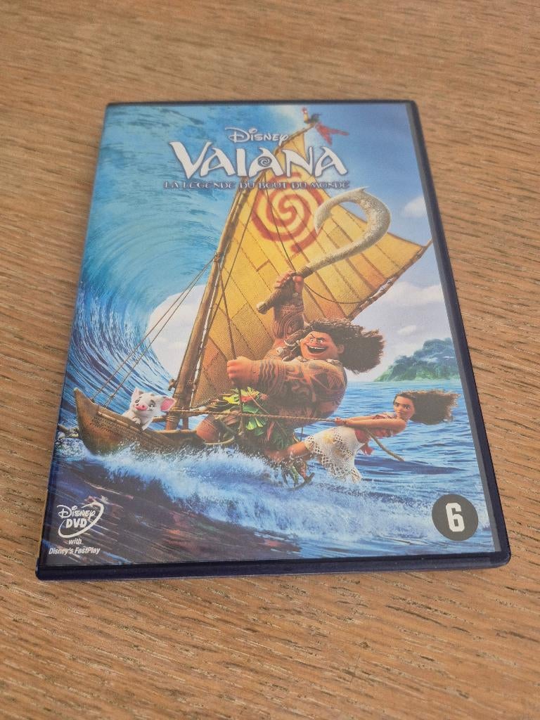 Dvd Vaiana (Disney) nummer 60, Cd's en Dvd's, Tekenfilm, Amerikaans, Ophalen of Verzenden, Zo goed als nieuw