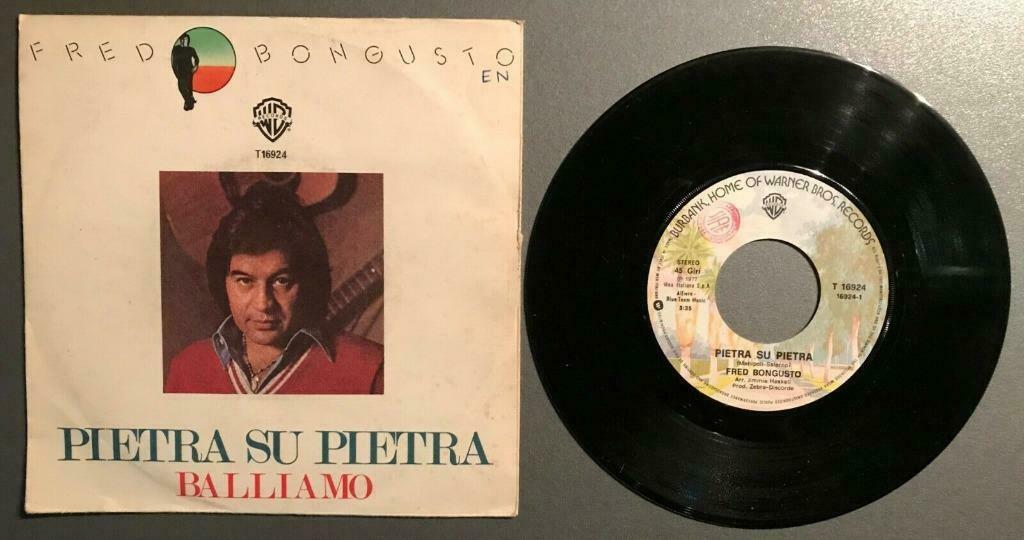 Vinyle de Fred Bongusto -, Enlèvement ou Envoi, Utilisé, Autres genres, Single