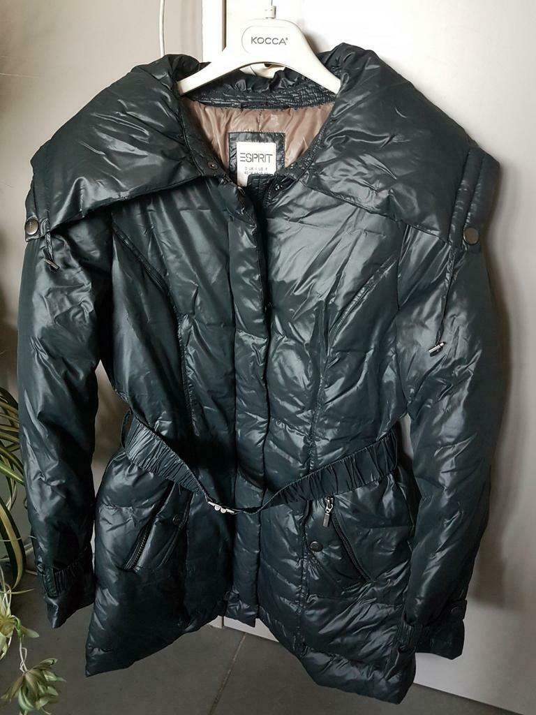 Mooie winterjas van Esprit maat 40, Maat 38/40 (M), Zwart, Ophalen of Verzenden, Zo goed als nieuw