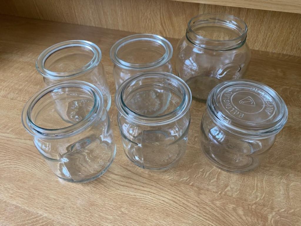 Steriliseerpotten, Ophalen of Verzenden, Gebruikt, Glas, Pot, Bus of Blik