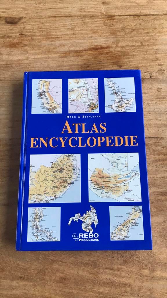 B. Zeijlstra - Atlas encyclopedie, Ophalen of Verzenden, Zo goed als nieuw, B. Zeijlstra; J. Maes