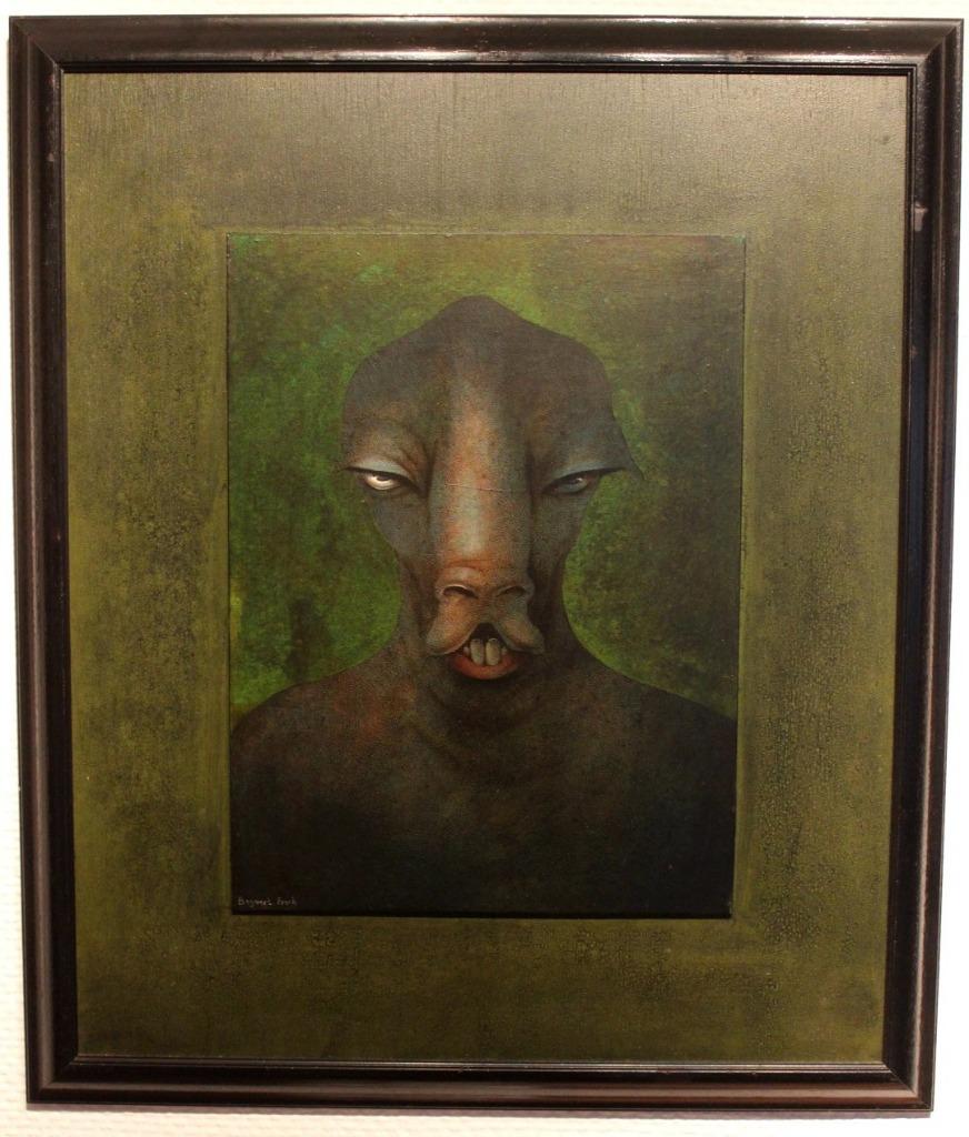 schilderij Frank Bogaert Belgische kunstenaar/schilder uit B, Ophalen of Verzenden