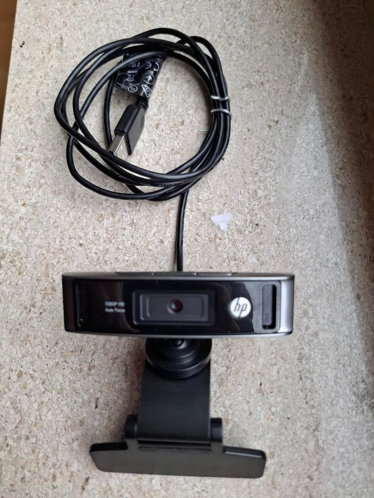 Webcam Haute Définition HP 1080, avec câble USB 1.5m, Enlèvement ou Envoi, Comme neuf, HP, Fonction zoom