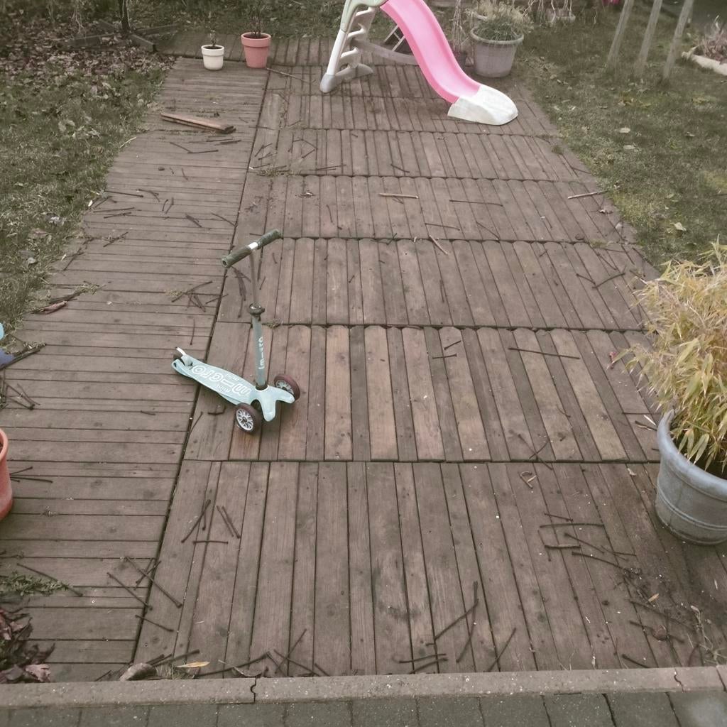 Gratis hout, Ophalen
