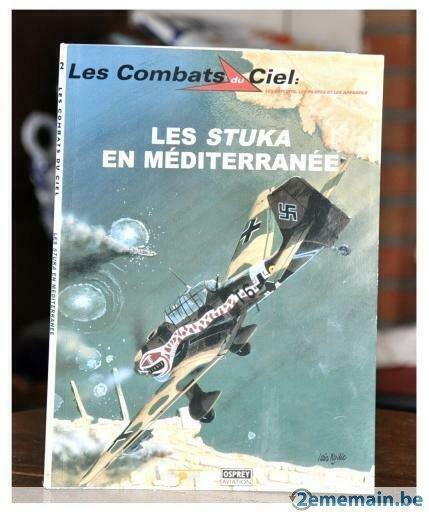 livre combat du ciel "les stuka en mediterranée", Enlèvement ou Envoi, Utilisé