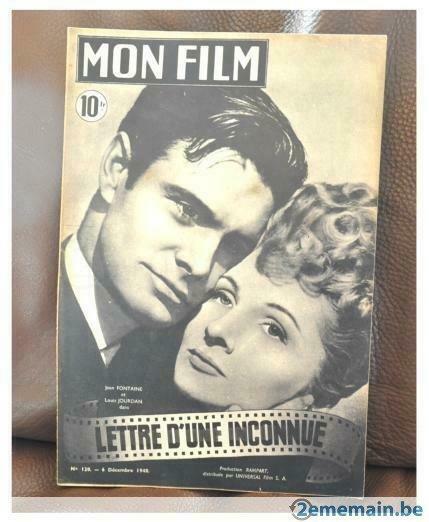 §§ ancienne revue de cinéma "mon film" n° 120 année 1948, Enlèvement ou Envoi