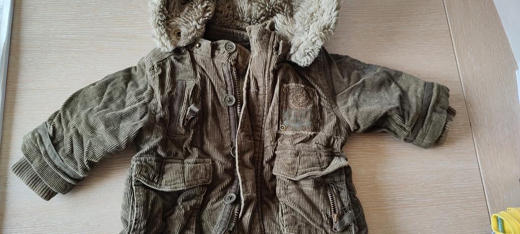 Babyjas winterjas met wol maat 68, Kinderen en Baby's, Ophalen of Verzenden, Gebruikt