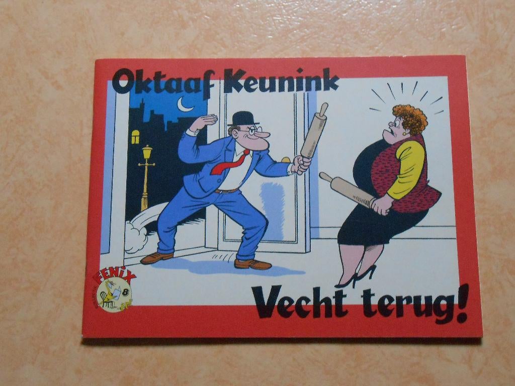 Collectie fenix 8 Oktaaf Keunink vecht terug! 2002 1 ste dr, Marc Sleen, Eén stripboek, Nieuw, Ophalen of Verzenden