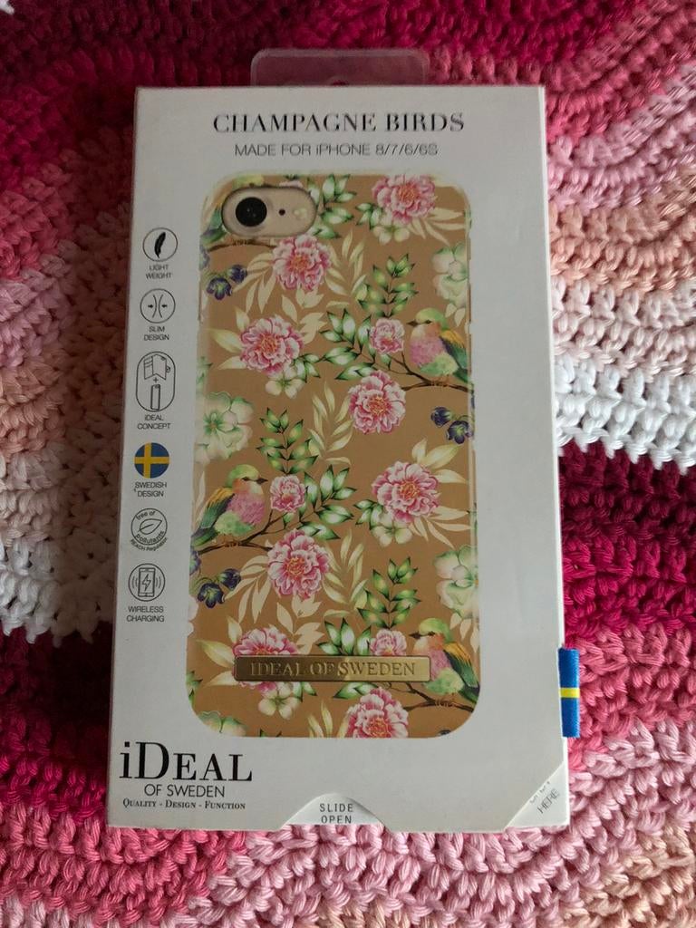 Ideal of sweden champagne birds iphone 8/ 7/ 6/ 6s hoesje, Télécoms, Téléphonie mobile | Housses, Coques & Façades | Apple iPhone