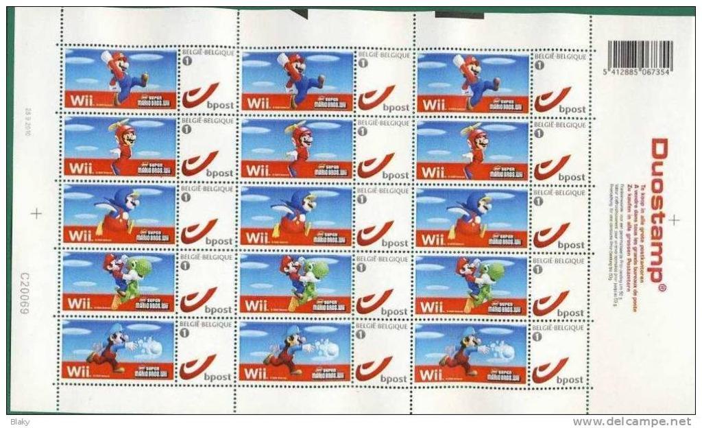 2011--25 ANS SUPER MARIO-EN 15x1.63 € tarif2026, Collections, Personnages de BD, Envoi, Autres personnages, Neuf