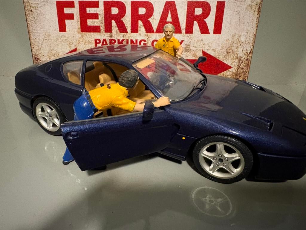 Ferrari 456 gt, Enlèvement, Comme neuf, Burago