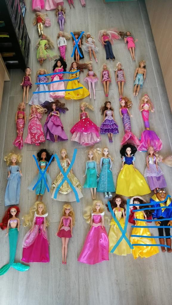 Barbie poppen - groot assortiment, Ophalen of Verzenden, Zo goed als nieuw, Barbie