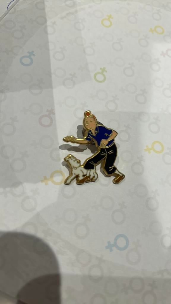 Hergé tintin kuifje pin, Enlèvement ou Envoi, Neuf