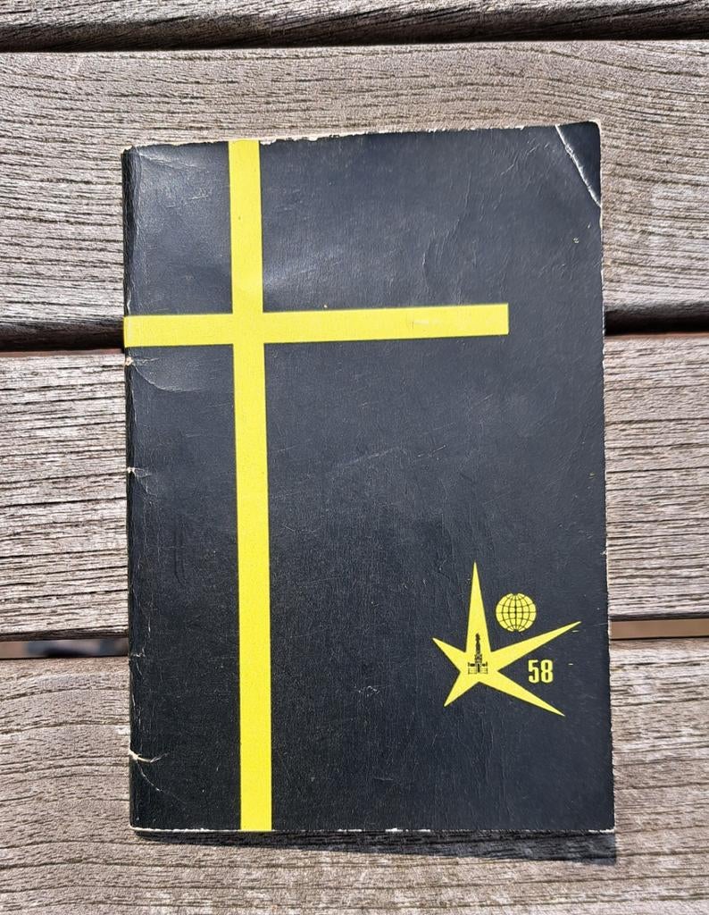 Boekje Expo 58 Tentoonstelling 1958 Saint Lucas's Gospel, Verzamelen, Overige Verzamelen, Ophalen of Verzenden, Gebruikt