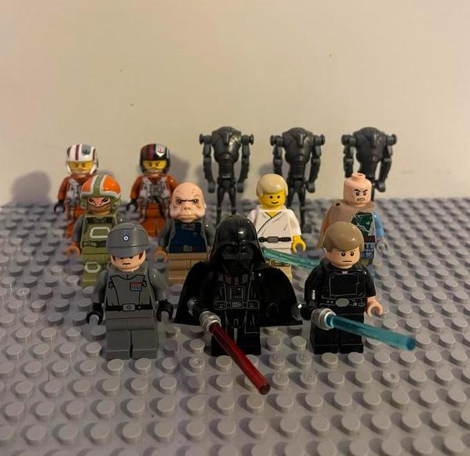 12 Lego Star Wars Minifiguren Lot, Ophalen of Verzenden, Zo goed als nieuw, Losse stenen, Lego