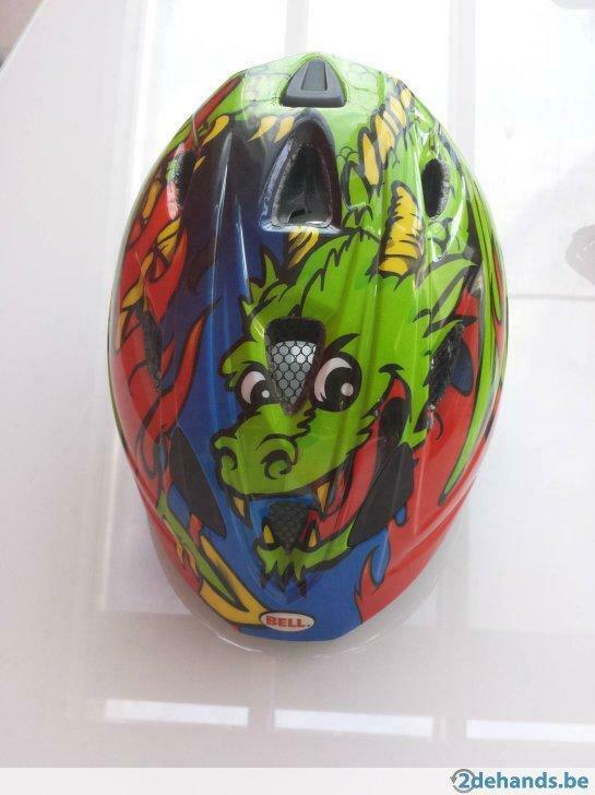 Eerste Fietshelm Bell 46-50cm, Ophalen of Verzenden, Gebruikt