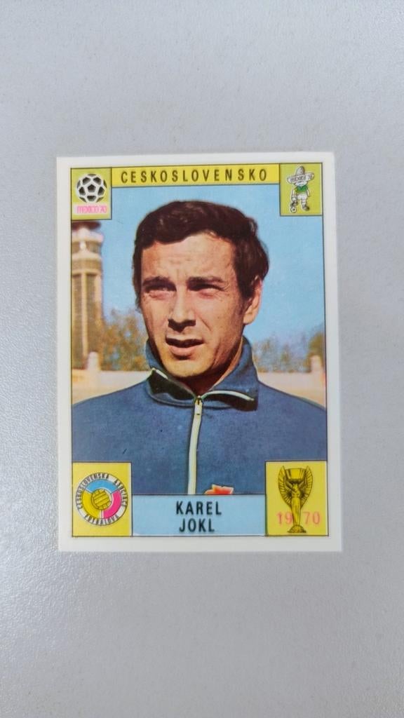 Panini Mexique 70 : Ceskoslovensko - Karel Jokl., Collections, Enlèvement ou Envoi, Comme neuf