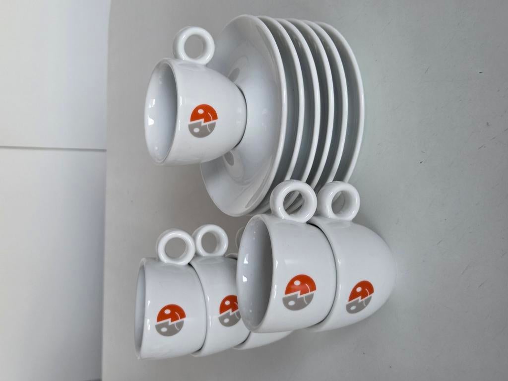 12-delig espresso/koffie setje, Huis en Inrichting, Ophalen of Verzenden, Nieuw, Keramiek
