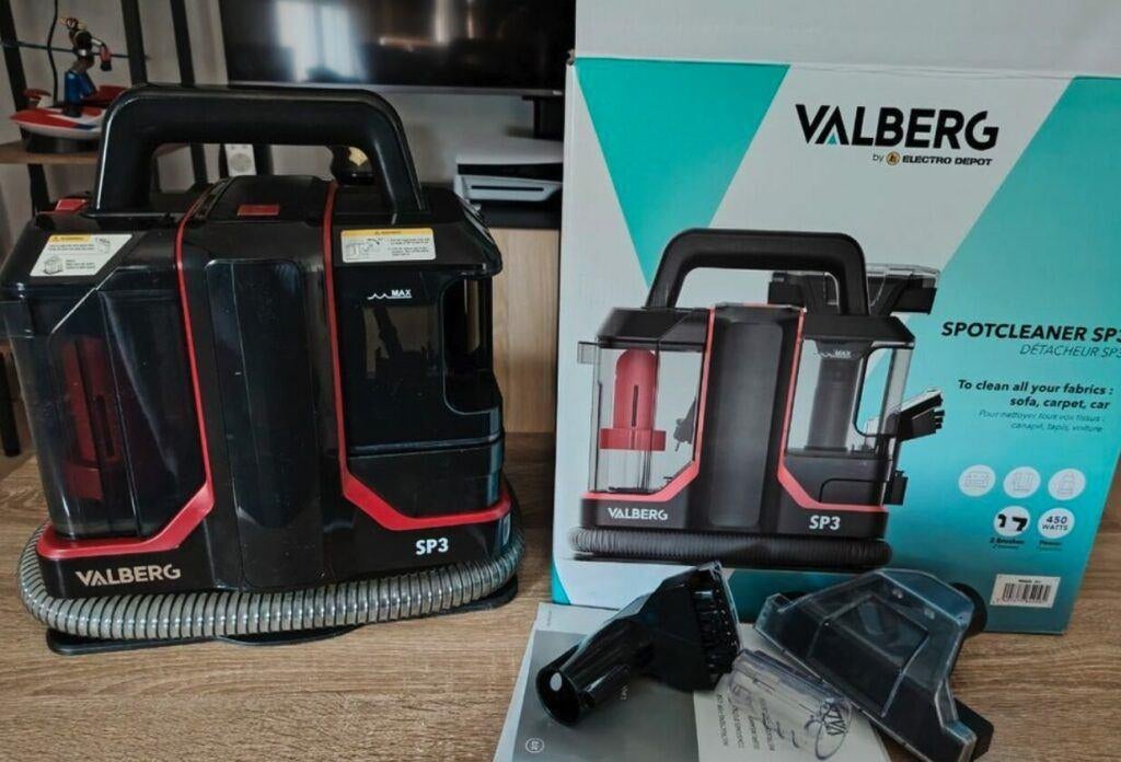 Shampouineuse Valberg, Doe-het-zelf en Bouw, Reinigingsmachines, Ophalen of Verzenden, Zo goed als nieuw, Schrobmachine