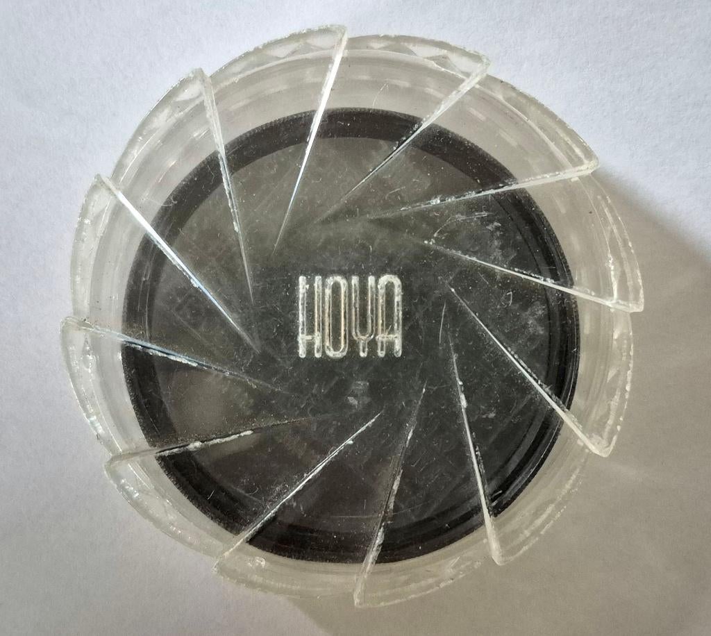 Filtre polarisant Polarized filter Hoya polarisant 55 mm, Autres marques, Enlèvement ou Envoi, 50 à 60 mm, Utilisé