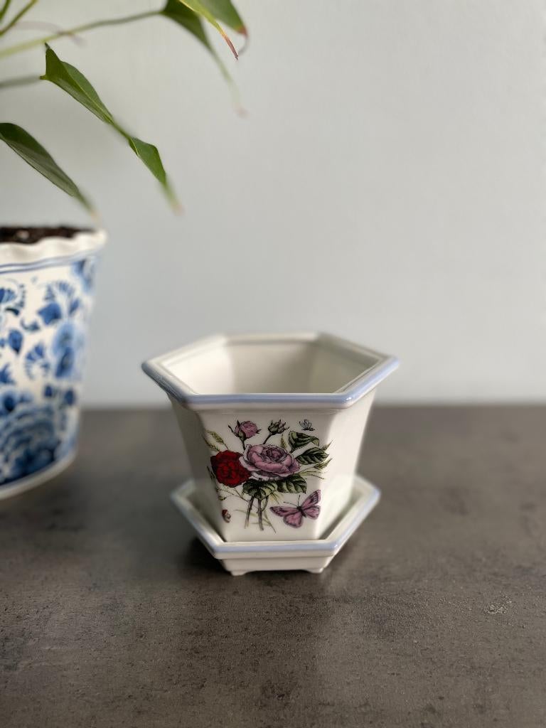 Vintage keramische bloempot, Ophalen