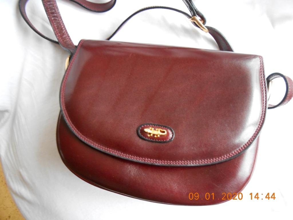 2 handtassen bruin in leer, Handtassen en Accessoires, Ophalen of Verzenden, Nieuw, Bruin, Leer
