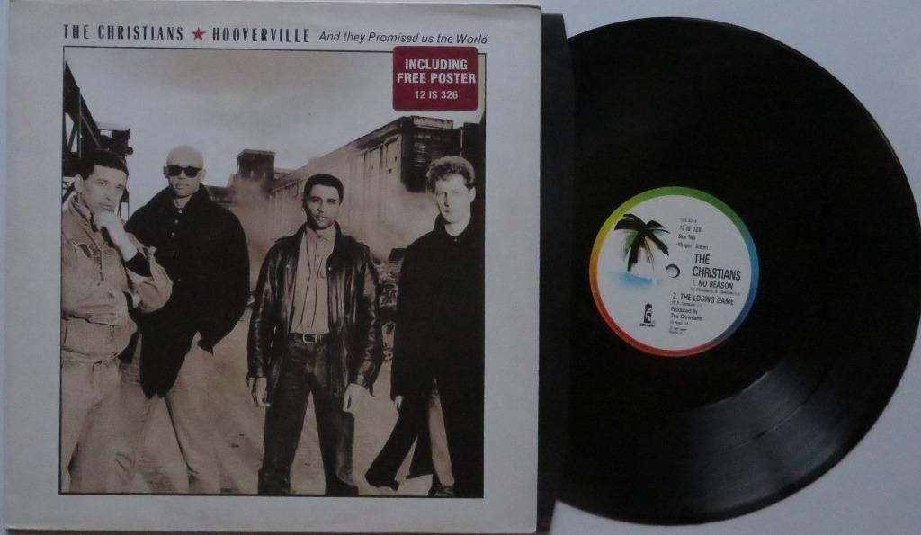 The Christians - Hooverville (ils nous ont promis...) Maxi, Enlèvement ou Envoi, Utilisé, 12 pouces