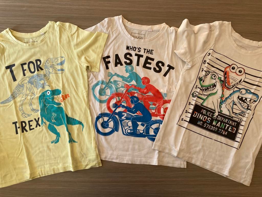 C&A T-shirts maat 128, Kinderen en Baby's, Kinderkleding | Maat 128, Gebruikt, C&A, Jongen of Meisje, Ophalen of Verzenden
