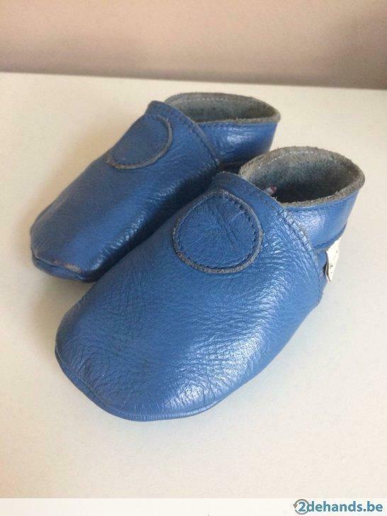Bobux - Newborn - blauw, Kinderen en Baby's, Bobux, Overige typen, Ophalen of Verzenden, Zo goed als nieuw