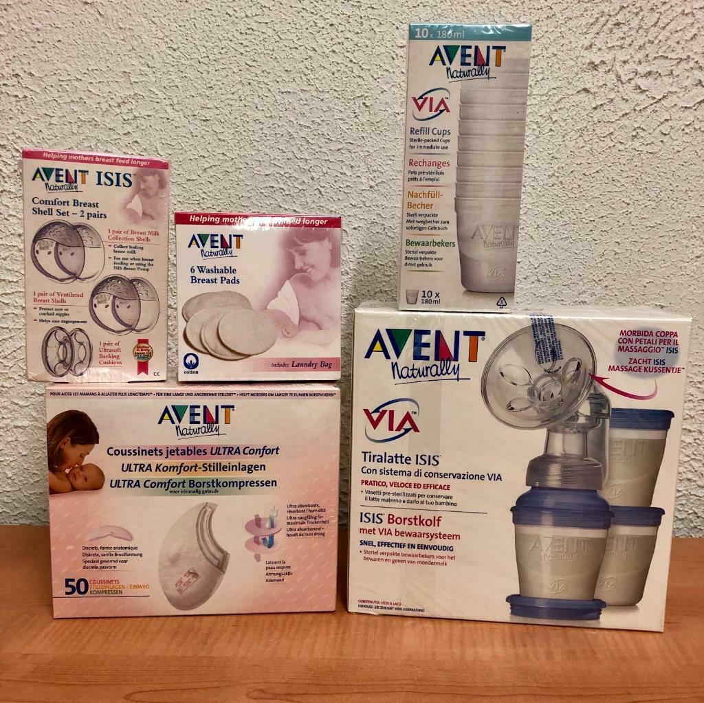 Allerhande Avent artikelen voor borstvoeding. Splinternieuw!, Ophalen of Verzenden, Nieuw, Borstkolf