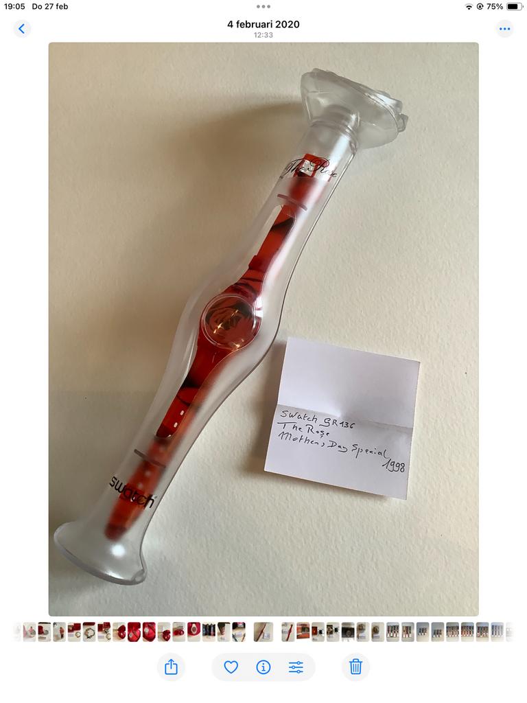 Swatch vintage collector item   …the Rose, Ophalen of Verzenden, Zo goed als nieuw