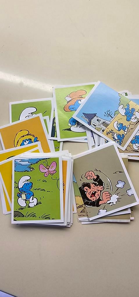 Smurfen panini, Verzamelen, Ophalen