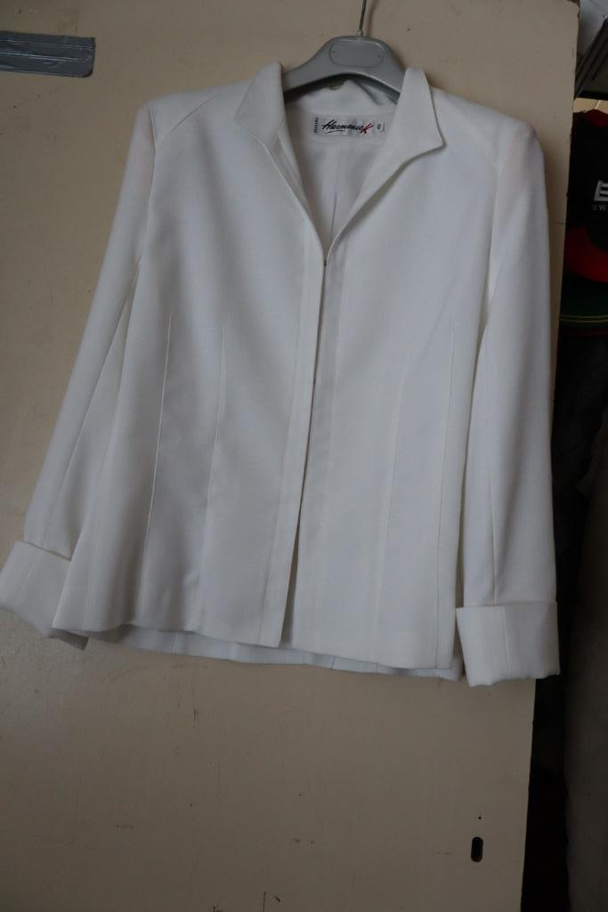 gevoerde damesvest/blazer Bragard HarmonieK maat 40, Maat 38/40 (M), Wit, Nieuw, Het Bragard  HarmonieK