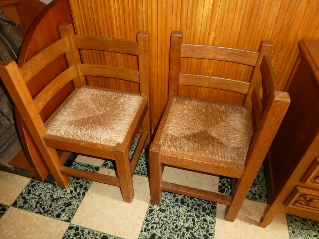 2 eiken hoekstoeltjes.prijsdaling., Ophalen