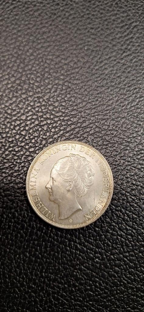 Nederland 2½ gulden 1940, Ophalen of Verzenden, 2½ gulden, Zilver