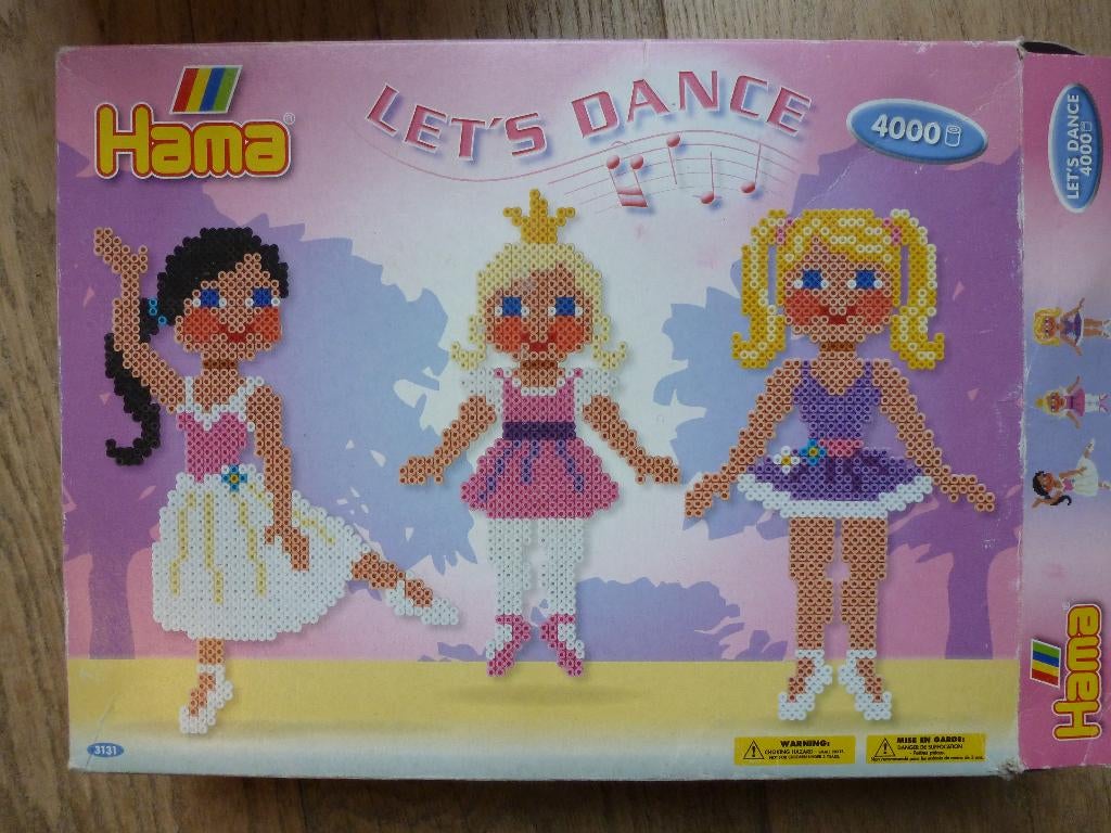 Strijkparels Let's Dance ballet, Hama, Kinderen en Baby's, Speelgoed | Educatief en Creatief, Ophalen of Verzenden, Zo goed als nieuw