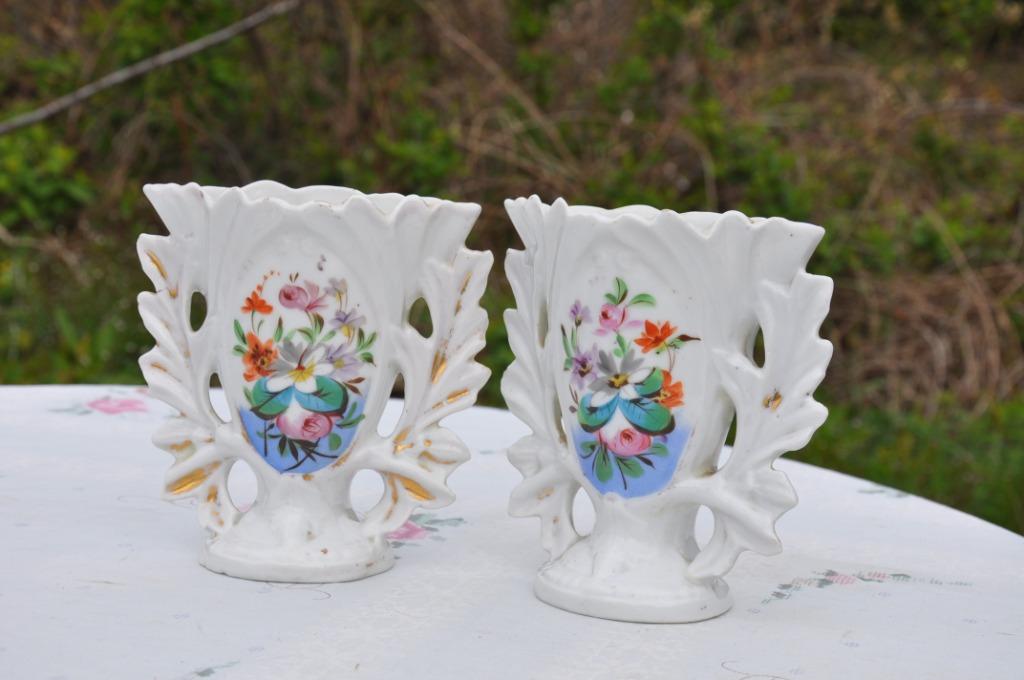 paire de vase porcelaine  mariage, Enlèvement ou Envoi