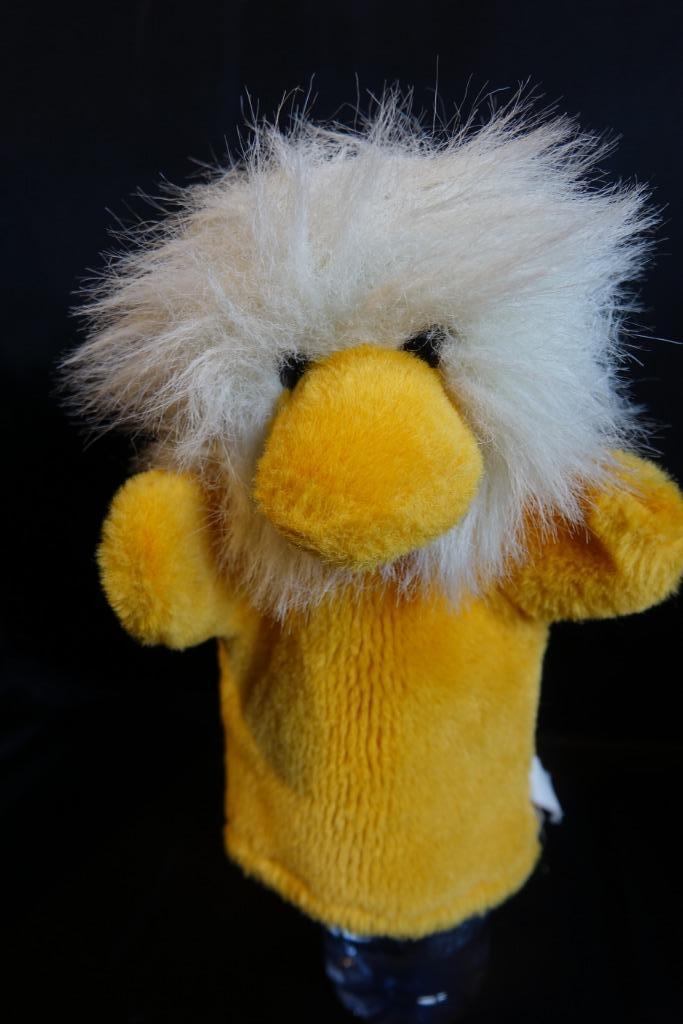 zachte handpop donzige vogel , arend, Ophalen of Verzenden, Gebruikt, Overige typen