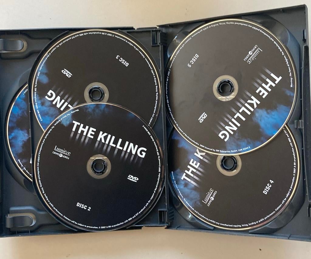 The Killing seizoen 1 dvd box, Cd's en Dvd's, Vanaf 16 jaar, Ophalen, Gebruikt, Thriller