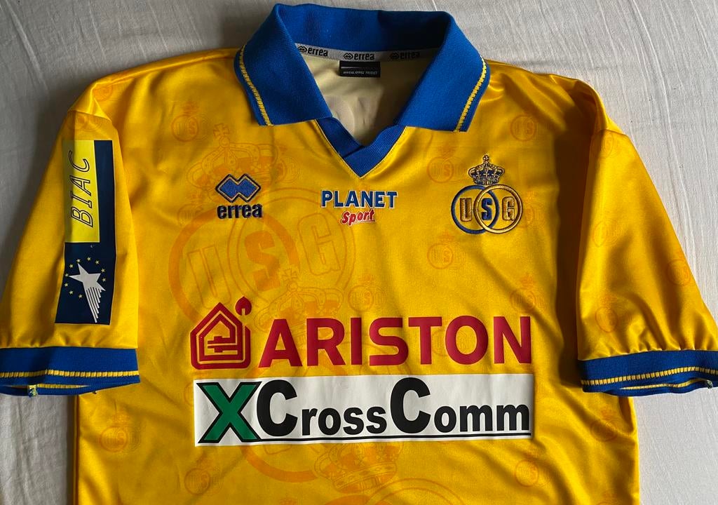 Maillot domicile Union Saint-Gilloise 2004-05, Enlèvement, Maillot