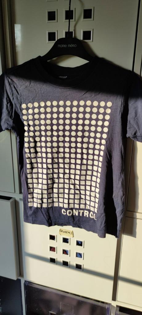 Blauw T-shirt CONTROL geometrisch patroon 134 140, Ophalen of Verzenden, Gebruikt, Jongen of Meisje, Shirt of Longsleeve