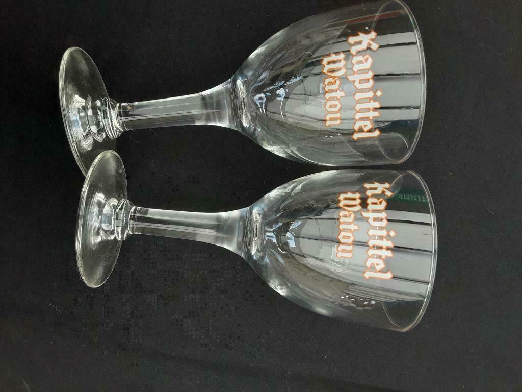 WATOU Kapittel 25cl 2 glazen, Verzamelen, Ophalen of Verzenden, Nieuw, Glas of Glazen, De Koninck