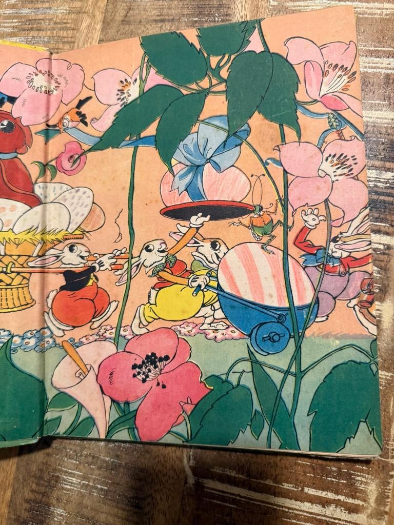 Les Petits lapins et les oeufs de pâques Hachette, Gebruikt, Geen idee, Overige typen, Overige figuren