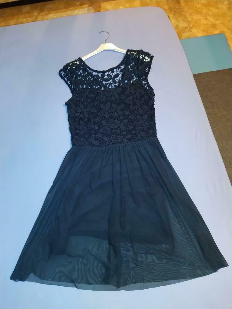 Feestkleedje, maat 38, Maat 38/40 (M), Only, Blauw, Ophalen of Verzenden