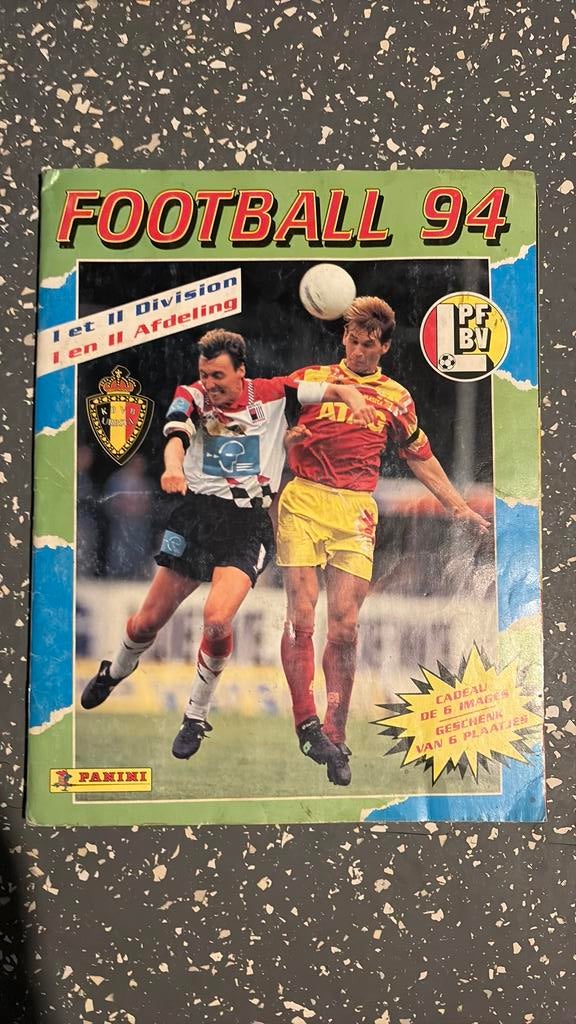 Panini football 94 volledig album, Verzamelen, Ophalen of Verzenden, Gebruikt