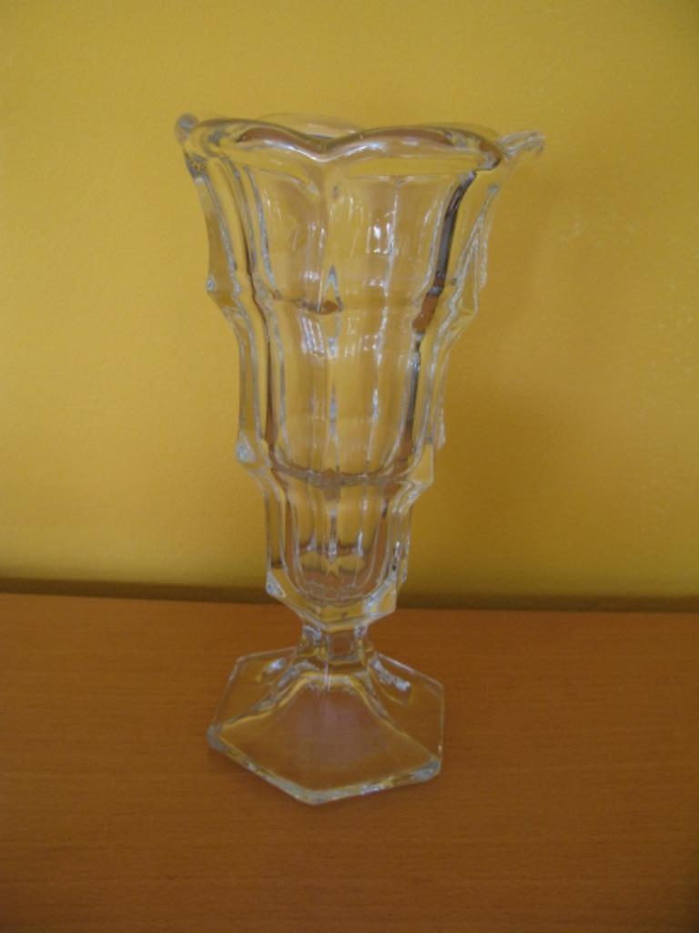 Vase en verre art déco, Enlèvement ou Envoi