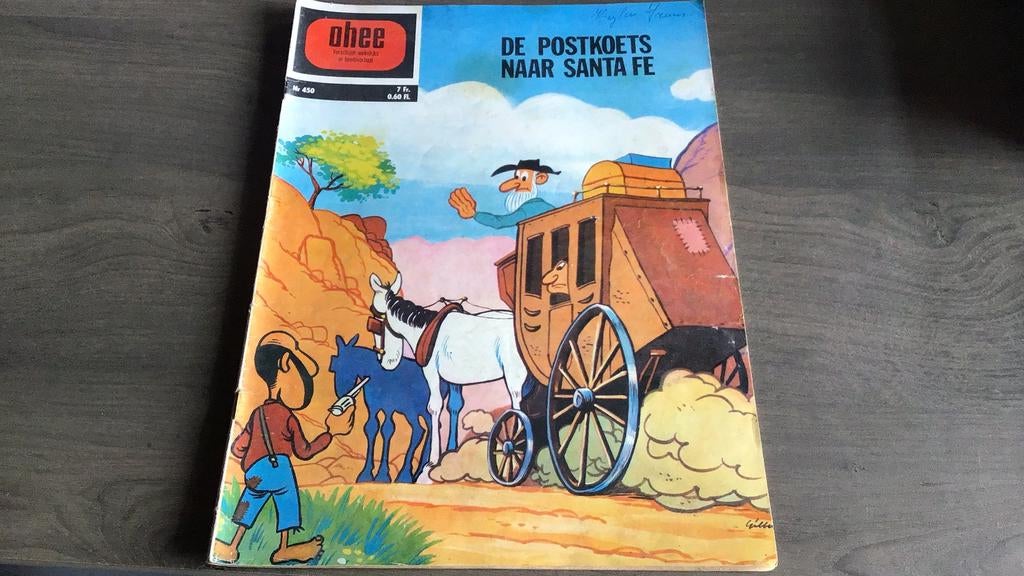 Ohee magazine 450(c2), Eén stripboek, Ophalen of Verzenden, Gelezen