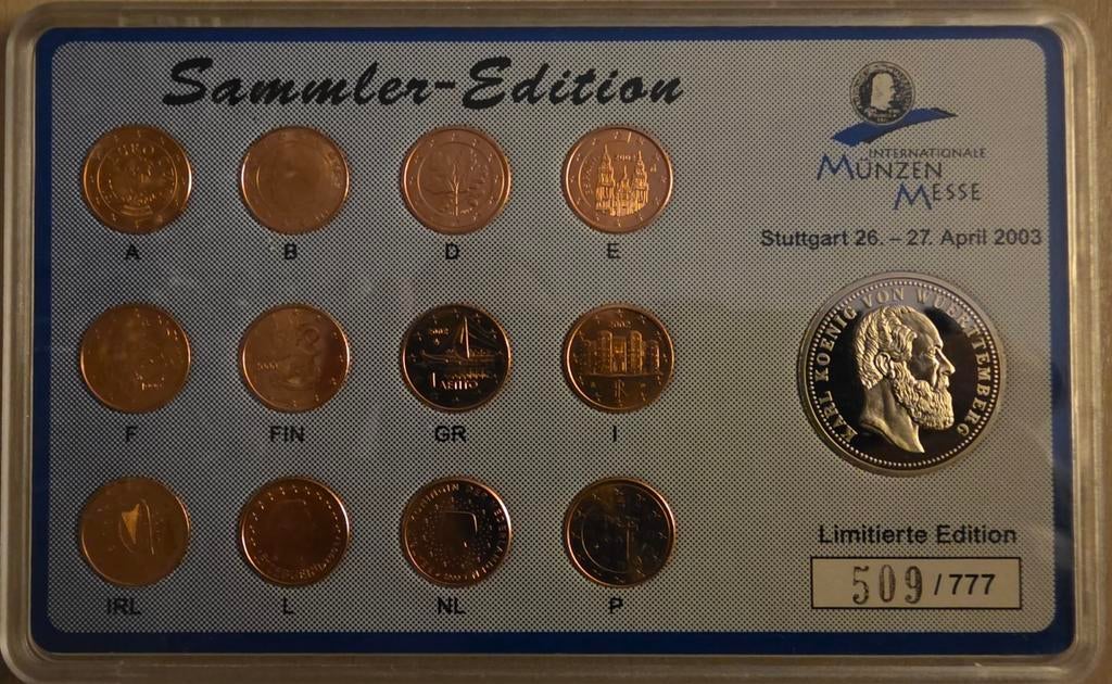 Plaque monétaire collector – Internationale Münzen Messe Stu, Enlèvement ou Envoi, Allemagne, Autres valeurs, Série