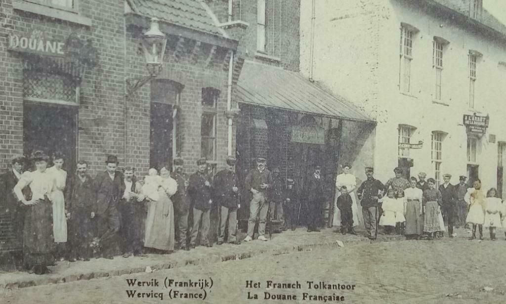 Postkaart Wervik Het Tolkantor, Enlèvement ou Envoi, Flandre Occidentale